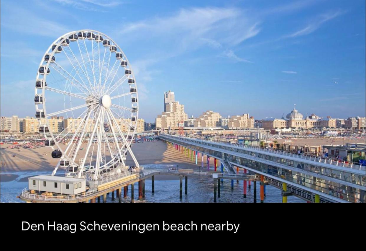 “ Bungalow met prive tuin,sauna en buitenbad” Vijfhuizen Bagian luar foto